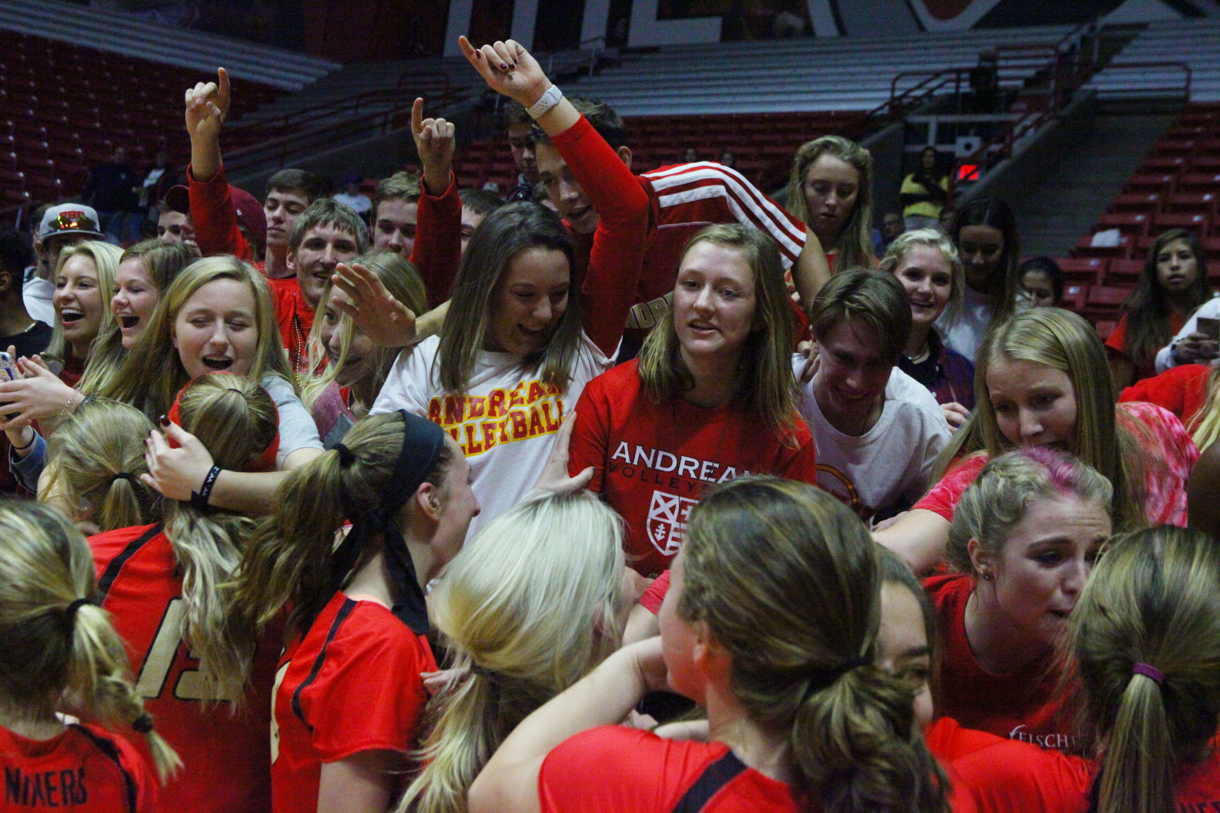 Gallery: Volleyball Class 2A State Finals - Andrean vs. Christian Academy of Indiana